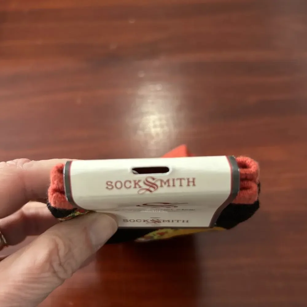 NWT!! SockSmith Women's Black Taco Socks One Size Fits Most Size 9-11